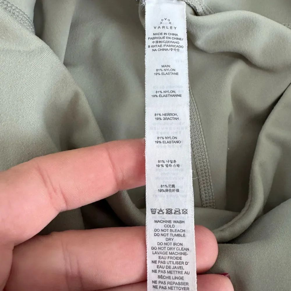 VARLEY Women's High Rise FreeSoft Leggings in Green Size Small - Picture 6 of 7